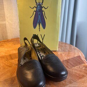 NEW Fly London Women's Slingback Sandal Black